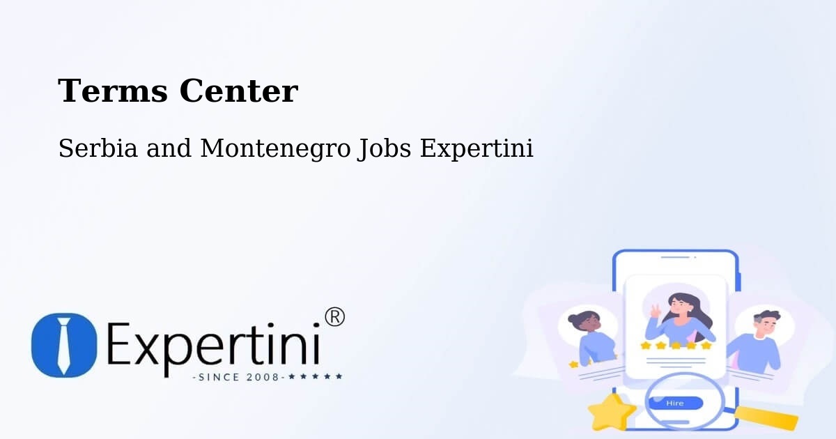 Terms of Service – Montréal - Serbia and Montenegro Jobs Expertini
